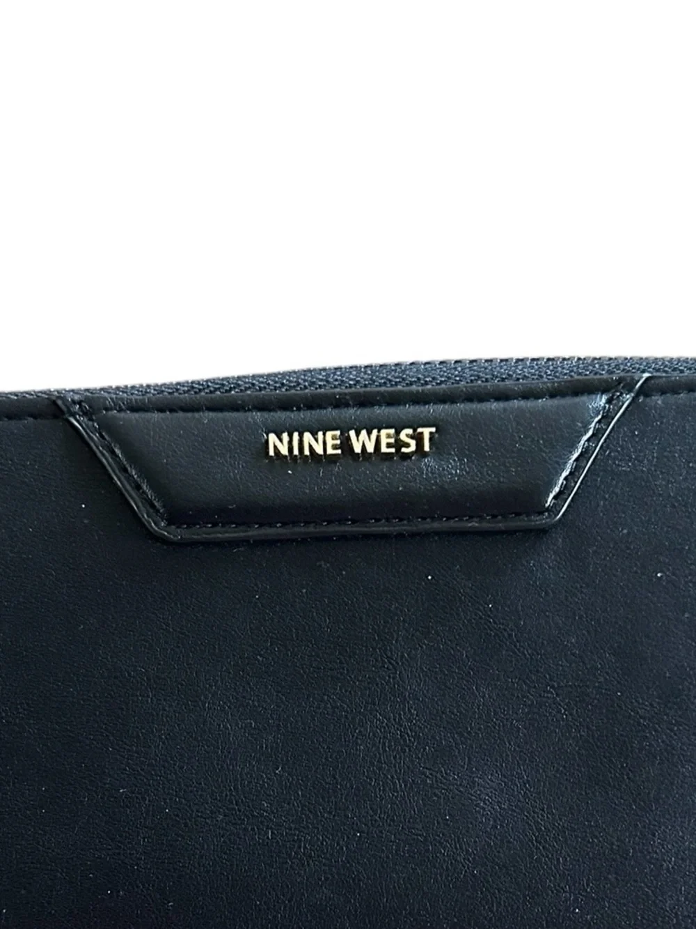 Nine West black leather